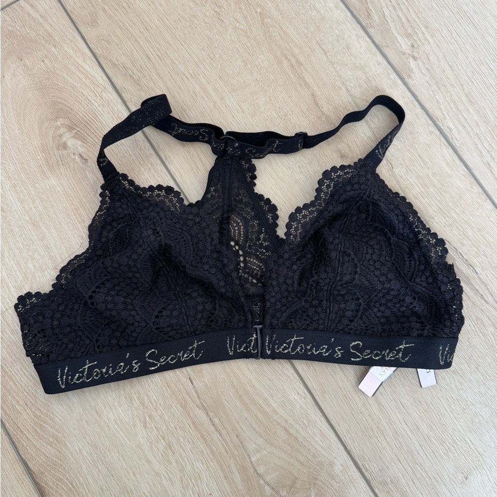 Victoria's Secret Black Lace Bralette - NWT